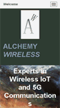 Mobile Screenshot of alchemy-wireless.com