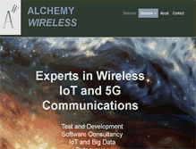 Tablet Screenshot of alchemy-wireless.com